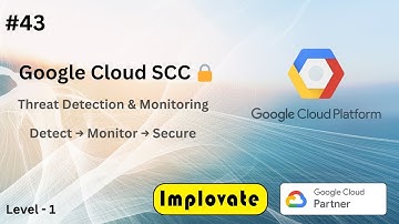 43 | Security Command Center (SCC) in Google Cloud Explained in Hindi | Threat Detection & Security