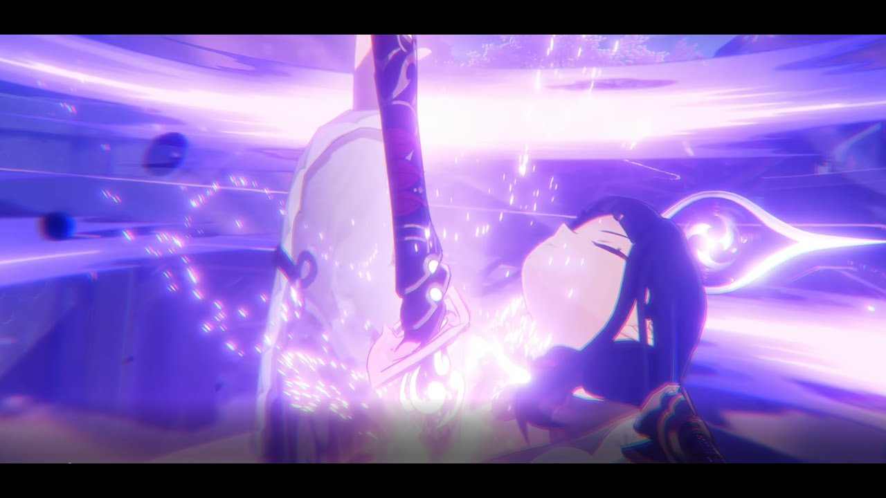 Genshin Impact - Inazuma Raiden Shogun Electro Archon / Baal story boss battle!