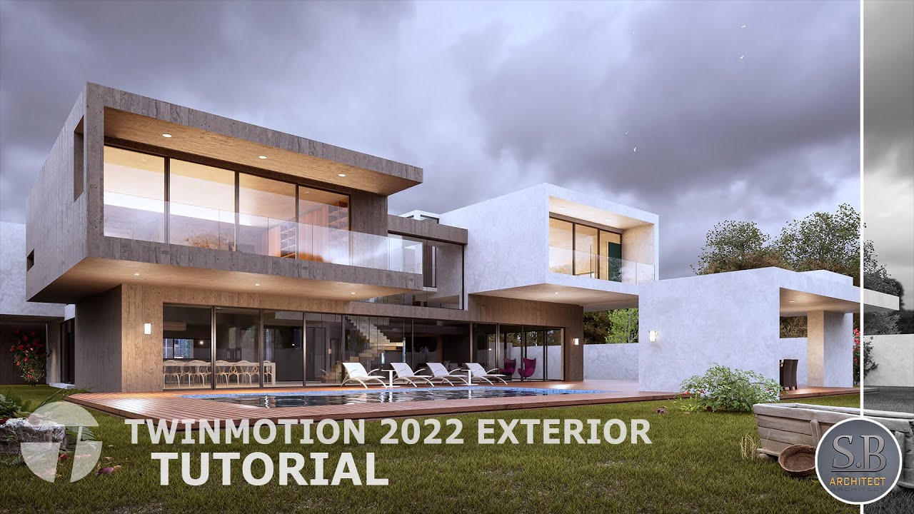 Twinmotion 2022 Exterior Render Remake Path Tracing Tutorial