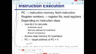 Simulation of the Basic steps of Instruction Execution