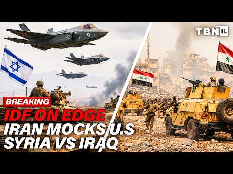 Video BREAKING: Iran Mocks Trump Retreat; IDF Max Alert; Syria-Iraq Front Opens | TBN Israel