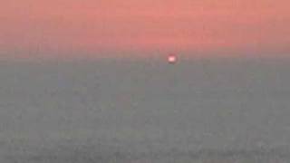 Last 15 Seconds of San Diego Sunset, real time.