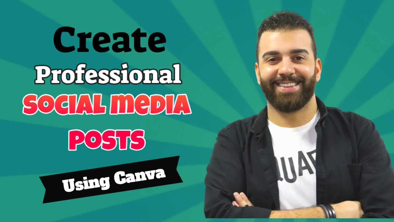 Create Great Social Media Posts Without Design Skills - Tutorial by Elie Sarkis