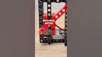 Rotational Motion to Linear Motion #lego #technic #legotechnic #mechanical #diy #mechanism