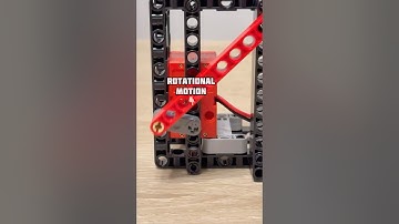 Rotational Motion to Linear Motion #lego #technic #legotechnic #mechanical #diy #mechanism