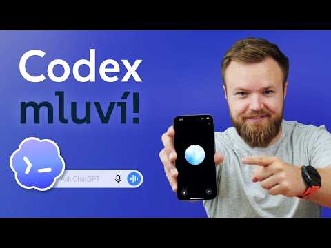 Hlasový režim nově v Codexu i ChatGPT Work: konečně si můžu s agentem povídat jako s kolegou