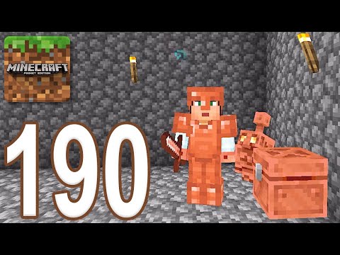 Minecraft Pocket Survival - Gameplay Walkthrough Part 190 - Copper Golem (iOS, Android)