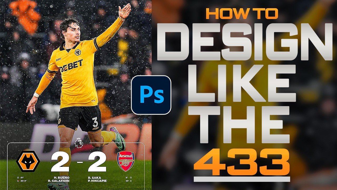 How To Make 433's Full Time Post in Photoshop! [FREE PSD]