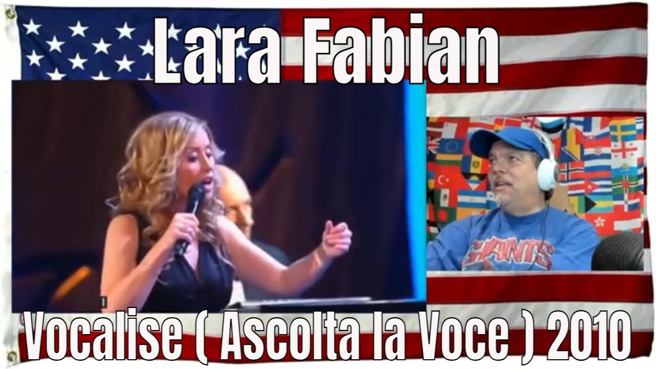 Lara Fabian . Vocalise ( Ascolta la Voce ) 2010 . - REACTION