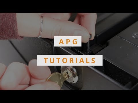 How to Replace a Series 100 Cash Drawer Lock | APG Lock Replacement