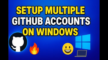 Use 2 GitHub Accounts on 1 PC | Personal + Work Setup (No Conflicts!)
