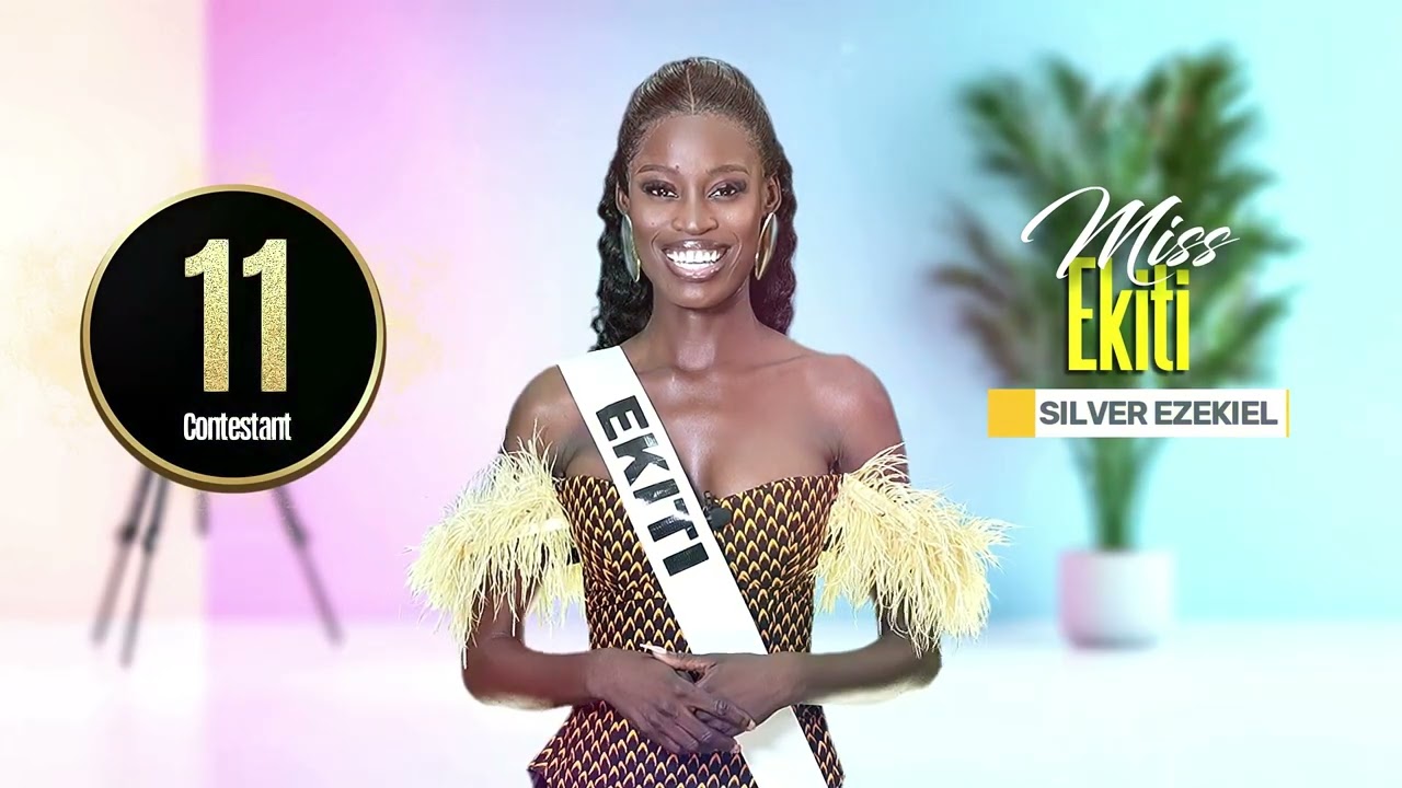 Miss Universe Nigeria 2025 | Meet Miss Ekiti, Silver Ezekiel