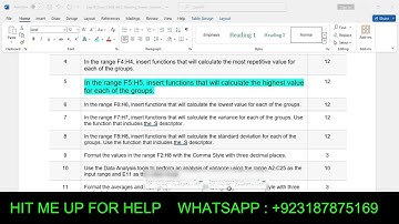 Exp19_Excel_Ch08_ML2_Reading_Scores | 100% Complete Exp19 Excel Ch08 ML2 Reading Scores |