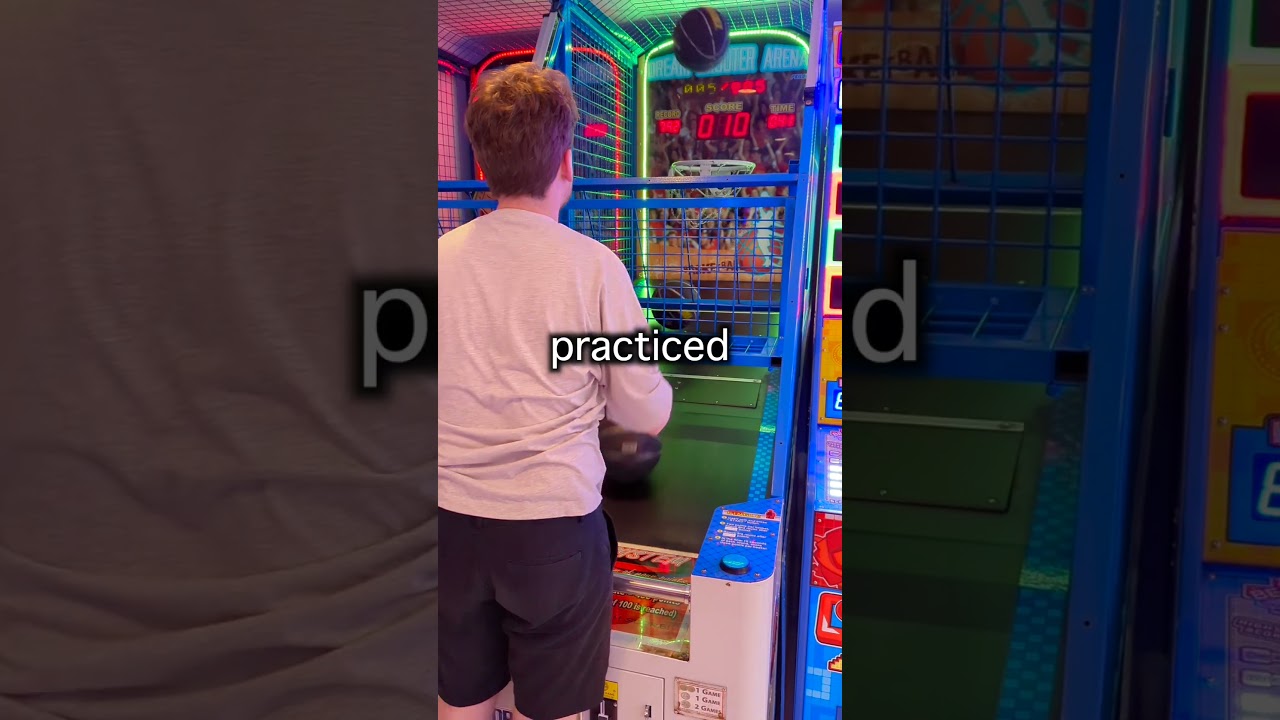 British guys learns how to play basketball