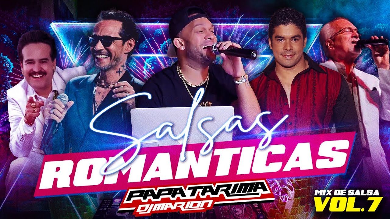 SALSAS ROMANTICAS MIX DJ MARION YouTube
