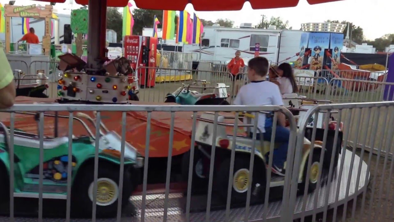 Kids Rides at Strawberry Festival 2016 Plant City Florida YouTube