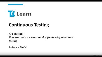How to create a virtual service for development and testing