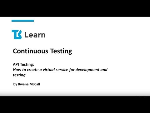 How to create a virtual service for development and testing