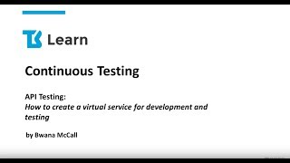 How to create a virtual service for development and testing