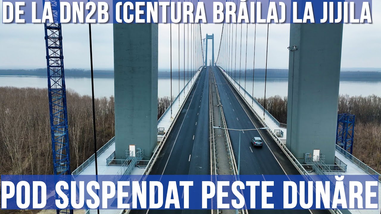 POD Brăila-Tulcea | De la DN2B (Centura Braila) la Jijila | 17.02.2024 Ep. 340