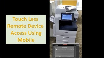 Touchless Printing from Xerox brought to you by Uniciti Solutions Pvt. Ltd.