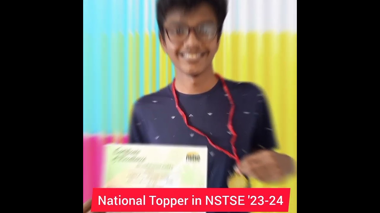 National Topper in NSTSE 2023-24 ǁ Unified Council ǁ Hemanth ǁ Hemjo Creations