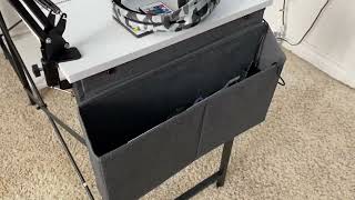 DUMOS L Shaped Computer Desk Wood Corner PC Gaming Table Review