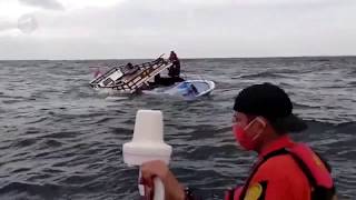 Kapal pemandu wisata karam di Perairan Buton