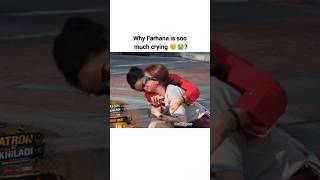 Farhana's scorpion stunt in Khatron ke Khiladi15#khatronkekhiladi #rohitshetty #farhanabhatt #shorts