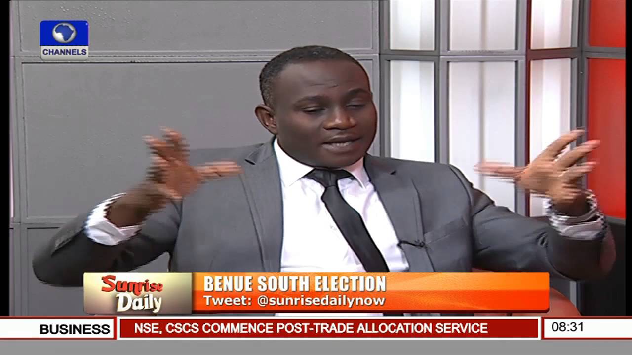 Benue South Senatorial Election Was Marred By Various Irregularities –APC PT1   03/12/15
