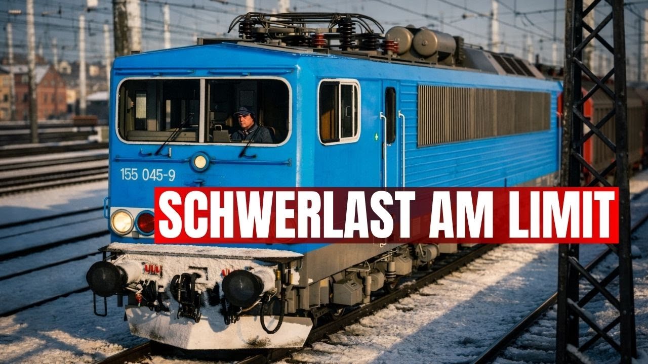 Train Sim World 6 ★ Schwerlast-Güterzug am Limit – BR 155 mit 1.300 Tonnen durch die Alpen
