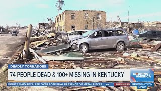 At least 74 dead, more than 100 missing in Kentucky after deadly tornadoes | Morning in America