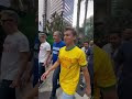 NIKOLAS FERREIRA CHEGANDO COM FLÁVIO BOLSONARO NA AVENIDA PAULISTA
