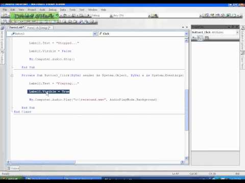 Visual studio 8 sound Recording program
