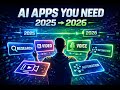 🤖 The AI Toolkit for 2025: Apps That Actually Matter 🚀