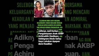 adik selebgram Dinda safay,jadi korban penganiayaan anak AKBP achiruddin hasibuan.
