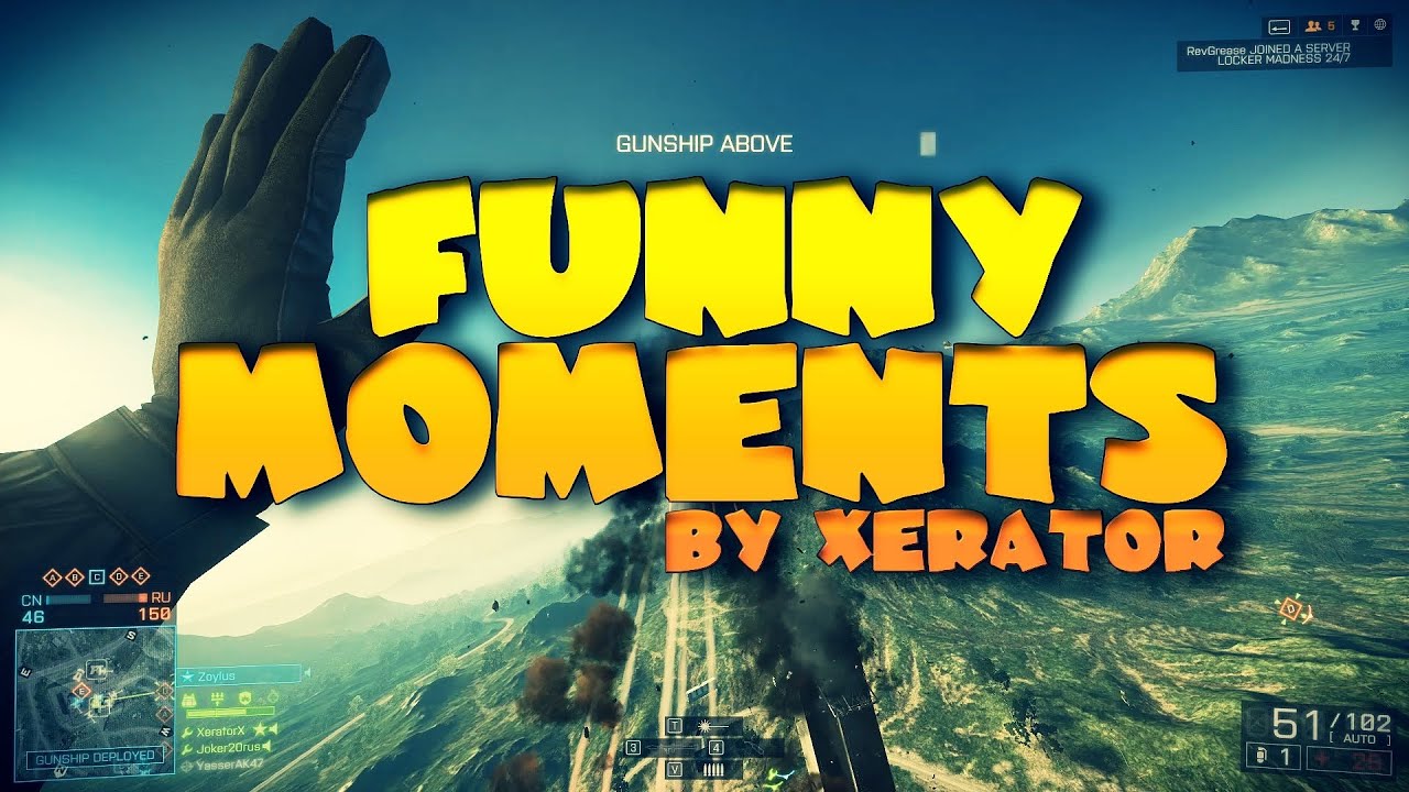 Funny moments | Battlefield 4 Funtage by Xerator