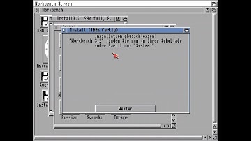 Commodore Amiga: Install AmigaOS 3.2 in WinUAE (German, no sound, kein Ton)