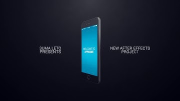 Iphone 6 App Presentation || AE template
