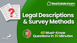 📐 Mastering Legal Descriptions: Essential Exam Prep for the Real Estate Exam
