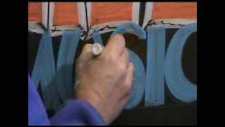 Live Music Chalkboard demonstration