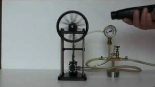 MAXWELL HEMMENS COLLIERY ENGINE RUNNING ON COMPRESSED AIR
