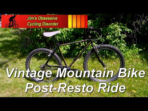 LL Bean Vintage MTB Post-Restoration Ride and Impressions - YouTube