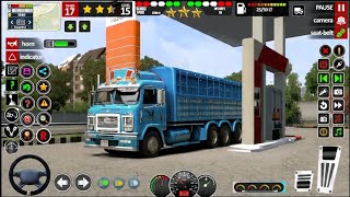Indian Truck Cargo Transport Driving Offroad Truck Ashok Driver Simulator 3D : Android Gameplay#323 screenshot 4