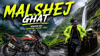 Malshej Ghat Monsoon Bike Ride 2026 | KTM ADV 250 🏔️ Malshej Ghat – Nature & Bike Ride