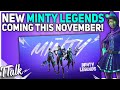 Minty Legends ANNOUNCED! Coming This November! (Fortnite Battle Royale)
