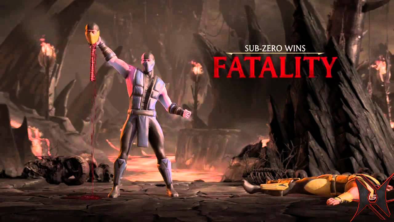 Mortal Kombat X Klassic Fatalities 1 DLC Scorpion, Sub Zero Johnny Cage Sonya