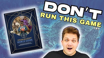 The Cosmere RPG is CRAZY || Review