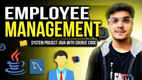 Employee Management System | Creating Dashboard Class | Java Project