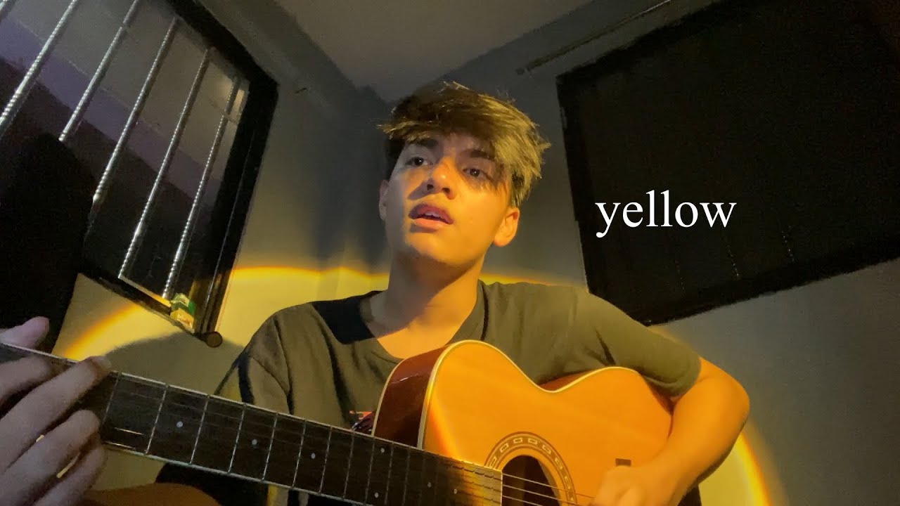 Yellow кавер. Aaron Rebustes Yellow. Yellow youtube.